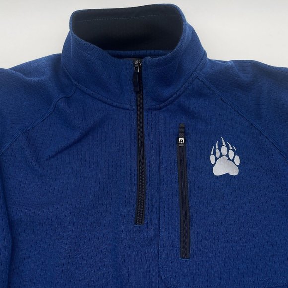 Alaskan Hardgear Shirt Mens Medium Duluth Trading 1/4 Zip Swing Dog Mock Sweater - Picture 2 of 7